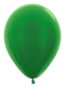 Metallic Green Latex Balloons by Sempertex
