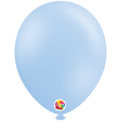 Pastel Matte Blue Latex Balloons by Balloonia
