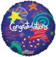 Festive Congrats 18β³ Foil Balloon