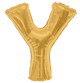 Gold Letter Y 34″ Balloon