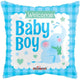 Welcome Baby Boy Cute Little Elephant 18" Foil Balloon