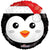 Snowman and Penguin 18″ Foil Balloon by Convergram from Instaballoons