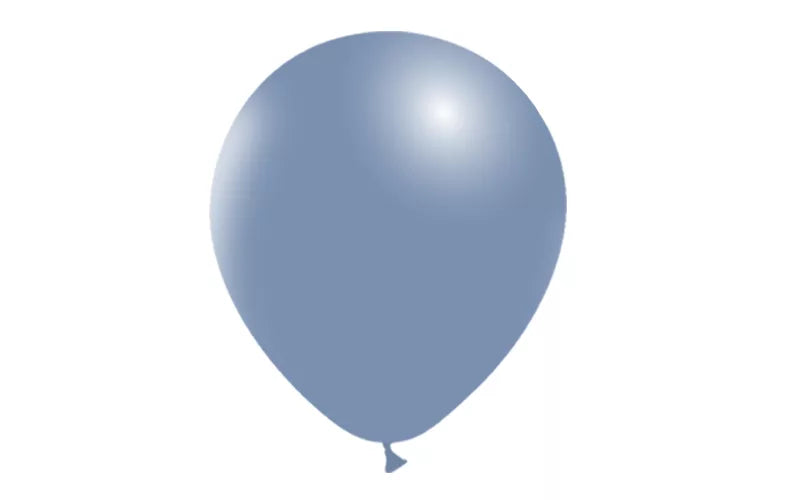 Vintage Blue Latex Balloons by Balloonia