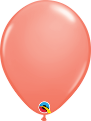 Coral Latex Balloons by Qualatex