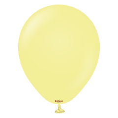 Macaron Yellow Latex Balloons by Kalisan