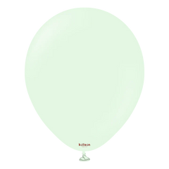 Macaron Pale Green Latex Balloons by Kalisan