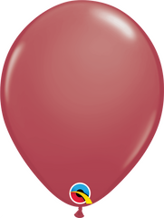 Cranberry Latex Balloons by Qualatex