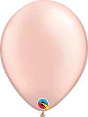 Pearl Peach Latex Balloons by Qualatex