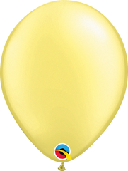 Pearl Lemon Chiffon Latex Balloons by Qualatex