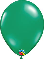 Emerald Green Latex Balloons by Qualatex