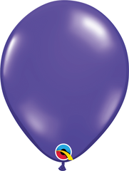 Quartz Purple Latex Balloons by Qualatex