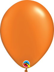 Pearl Mandarin Orange Latex Balloons by Qualatex