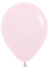 Pastel Matte Pink Latex Balloons by Sempertex