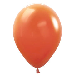 Deluxe Sunset Orange Latex Balloons by Sempertex