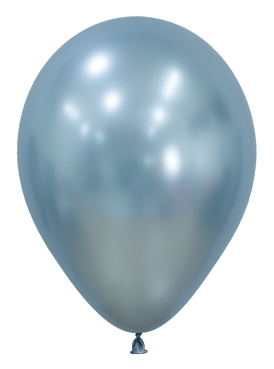 Silk Arctic Blue Latex Balloons by Sempertex