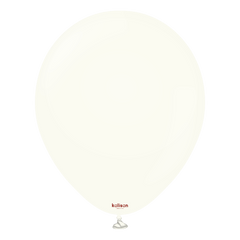 Retro White Latex Balloons by Kalisan