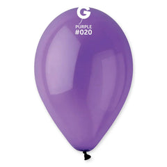 Crystal Purple Latex Balloons by Gemar