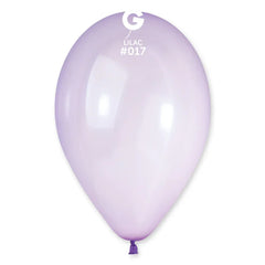 Crystal Lilac Latex Balloons by Gemar