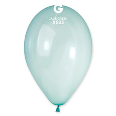 Crystal Jade Green Latex Balloons by Gemar