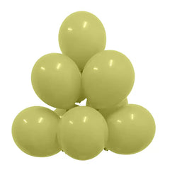 Pastel Yellow Latex Balloons by GloMex