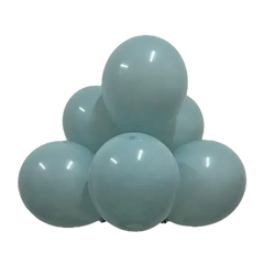 Matte Blue Latex Balloons by GloMex