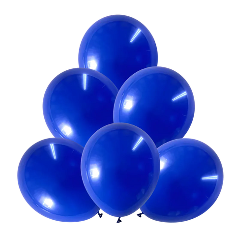 New Royal Blue Latex Balloons by GloMex