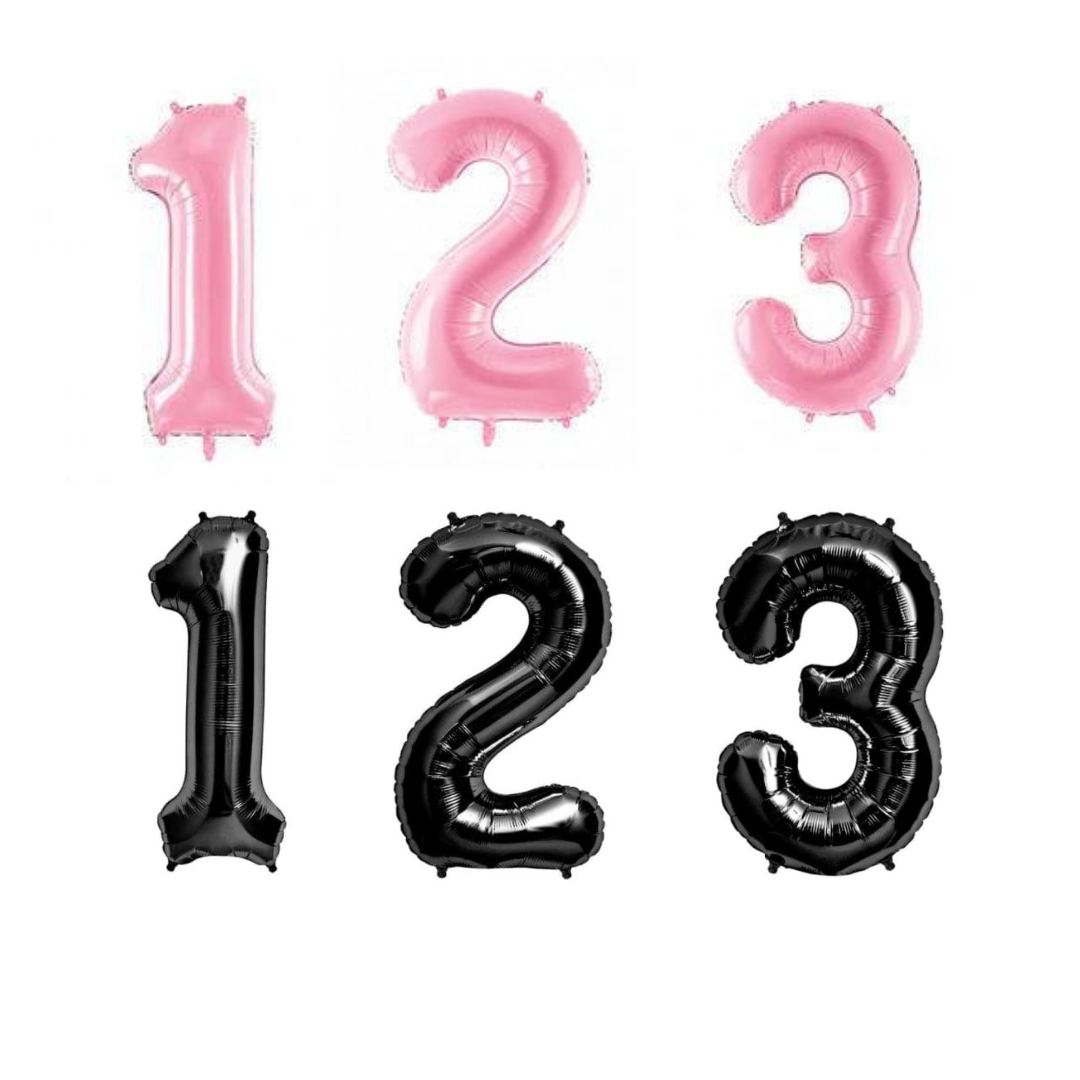 34" Letter and Number Balloons Imported