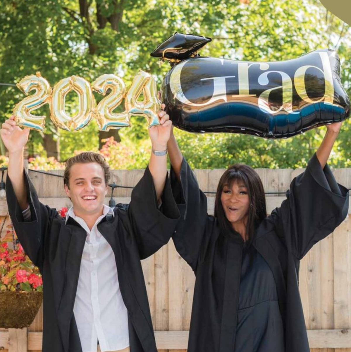 Graduation Balloons from instaballoons Class of 2020 decorations Grad decor balloon