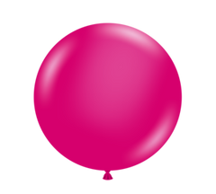 Crystal Magenta Latex Balloons by Tuftex