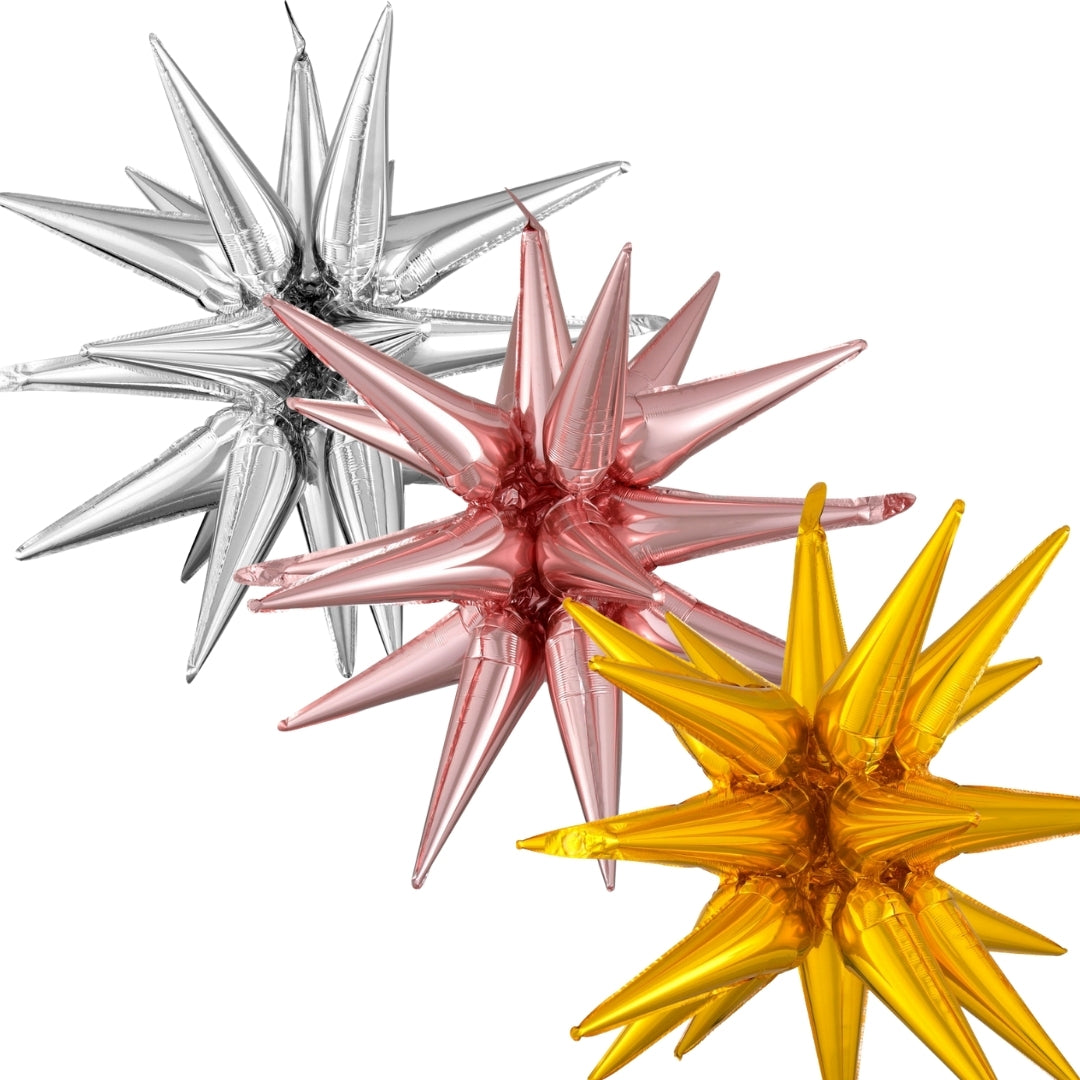 Magic Star Balloons from Anagram Star burst Point starburst balloons