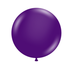 Crystal Purple Latex Balloons by Tuftex