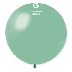 Acquamarine Latex Balloons by Gemar