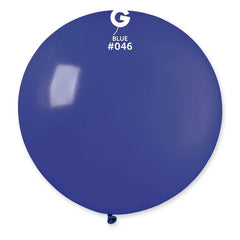 Navy Blue #46 Latex Balloons by Gemar