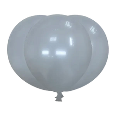 Haze Grey Latex Balloons by GloMex