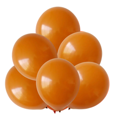 Hermes Orange Latex Balloons by GloMex