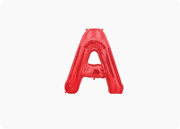 Red Letter & Numbers
