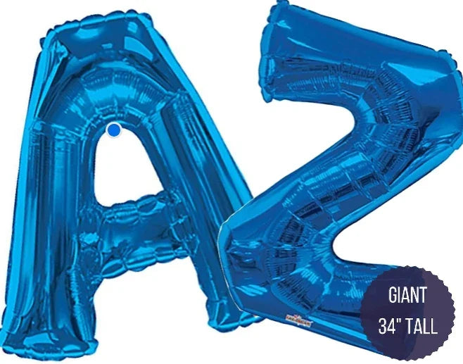 34" Letters & Balloons