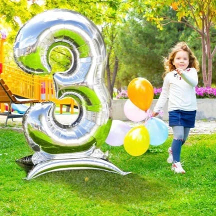 Standing Number Balloons