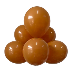 Latte Brown Latex Balloons by GloMex