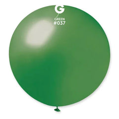 Metallic Green #37 Latex Balloons by Gemar