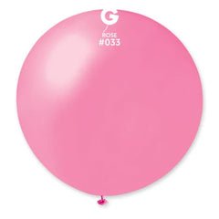 Metallic Rose Latex Balloons by Gemar
