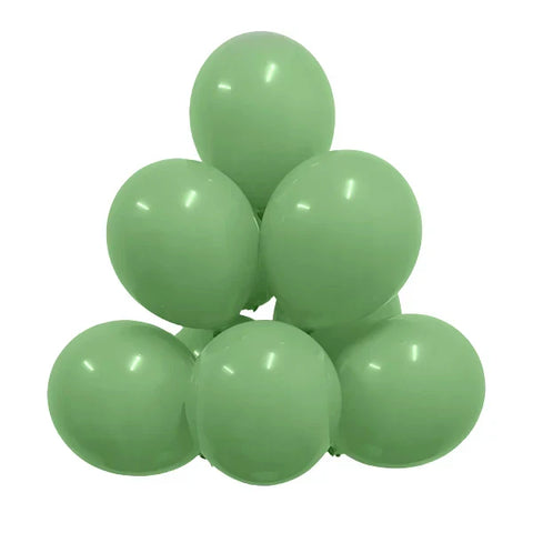 Pastel Green Latex Balloons by GloMex