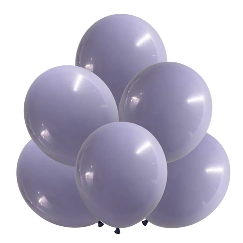 Pastel Grey Latex Balloons by GloMex