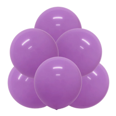 Pastel Purple Latex Balloons by GloMex