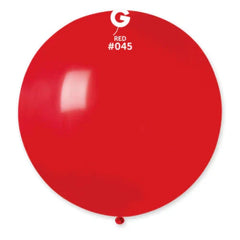 Red Latex Balloons by Gemar