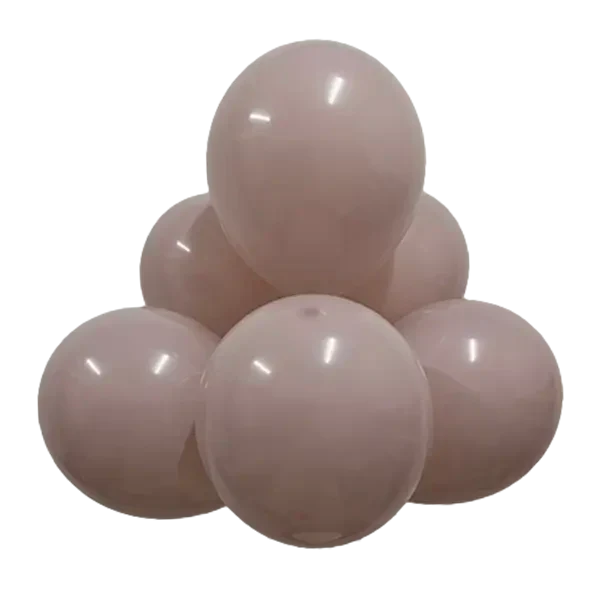 Rosy Brown Latex Balloons by GloMex