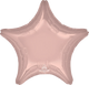 Metallic Pearl Pastel Pink Star 19″ Balloon