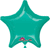 Teal Star 21" Balloon