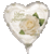 Petals & Pearls Anniversary 9" Air-fill Balloon (requires heat sealing)