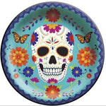 10" Paper Plates - Dia de los Muertos - Amscan